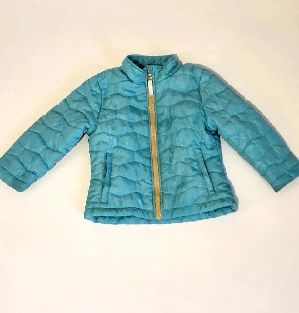 Cat‎ & Jack Green Puffer Coat